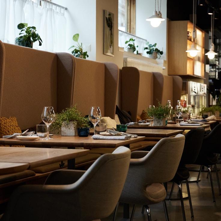 Shared dining and family-style food on a table